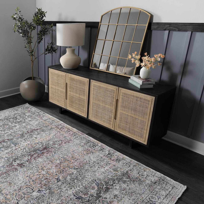 Olive Holi-2304 Washable Area Rug by Boutique Rugs