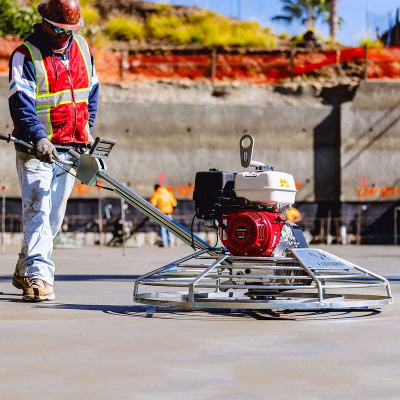 36" Honda Concrete Fast Pitch Power Trowel with 9HP Honda GX270 Finishing Blades Finishing Tool by Tomahawk Power
