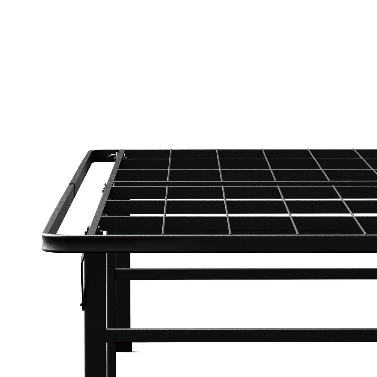 Full size 18-inch High Rise Folding Metal Platform Bed Frame by HomePacific