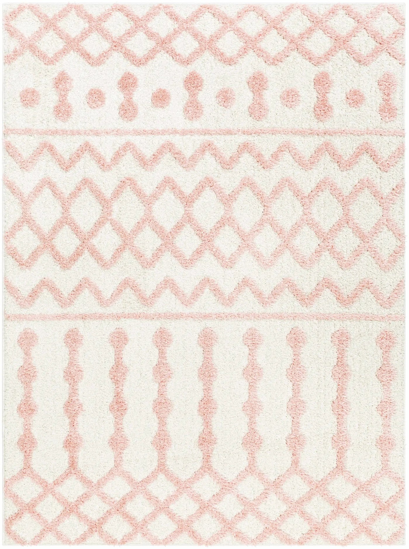Darva Pink Plush Area Carpet by Boutique Rugs