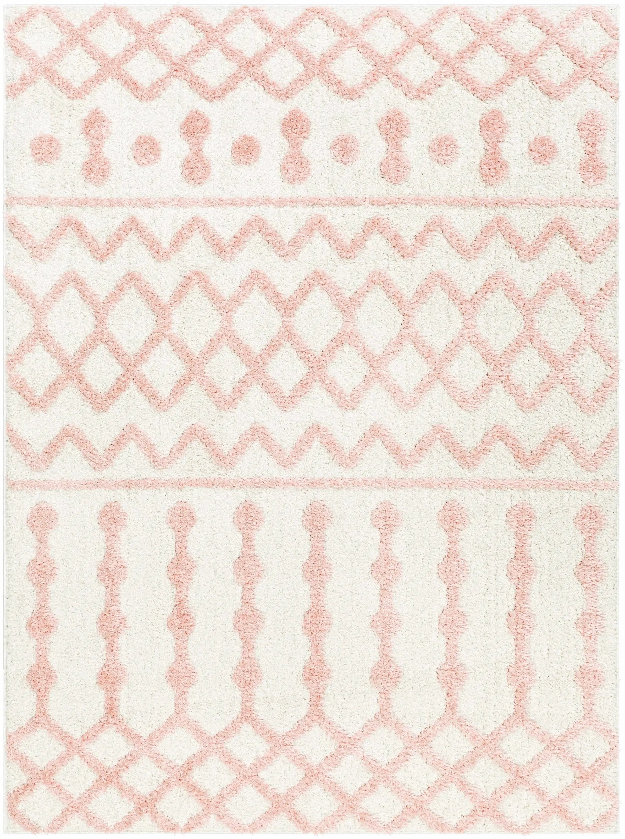 Darva Pink Plush Area Carpet by Boutique Rugs