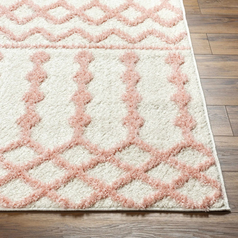 Darva Pink Plush Area Carpet by Boutique Rugs