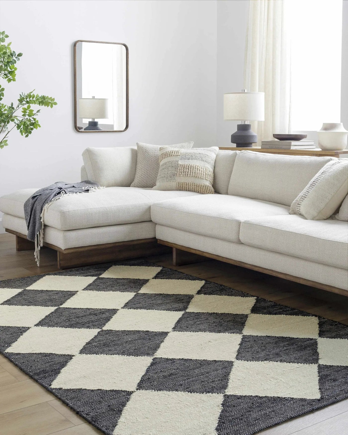 Andrin Black Area Rug by Boutique Rugs
