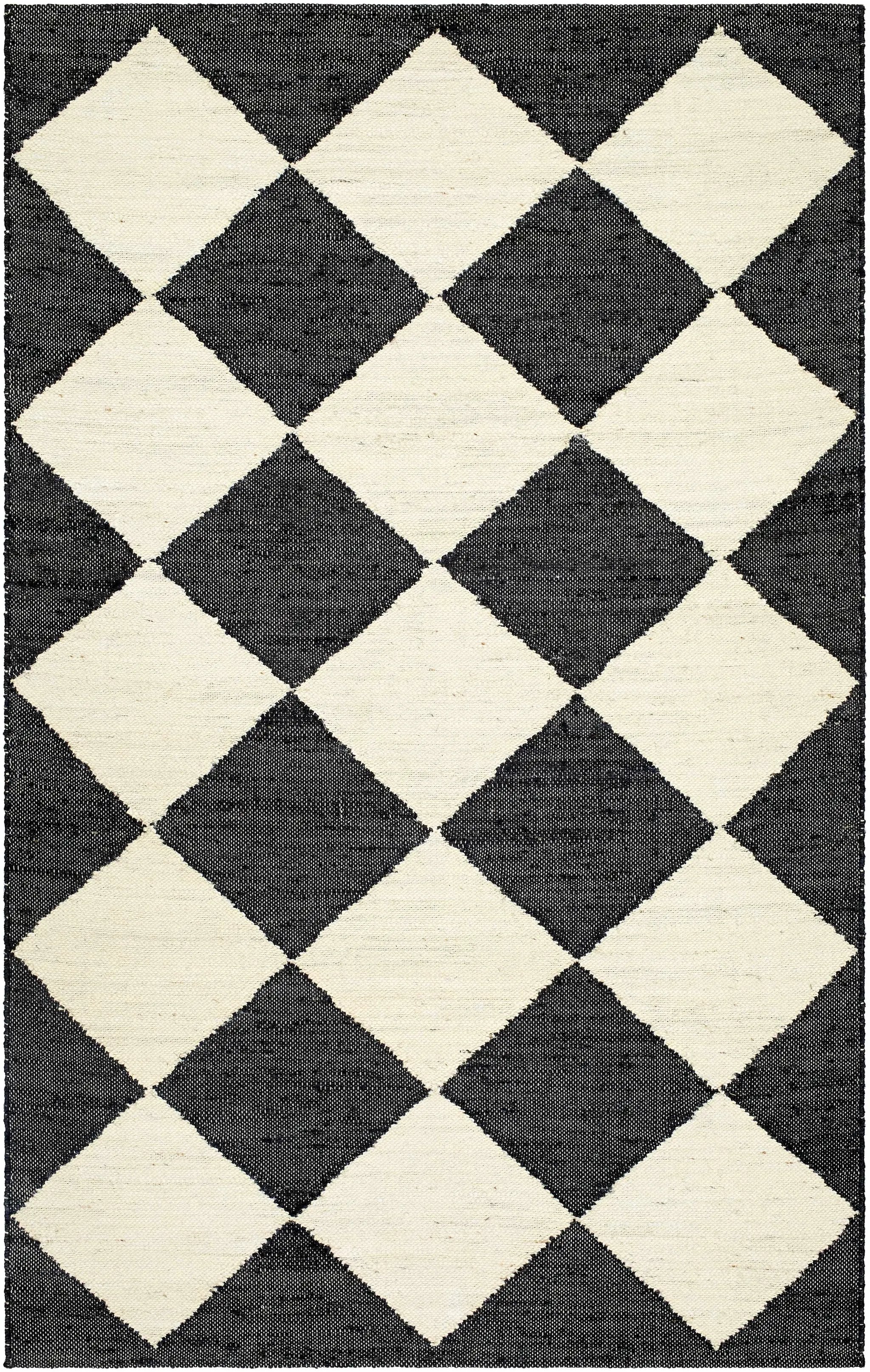 Andrin Black Area Rug by Boutique Rugs
