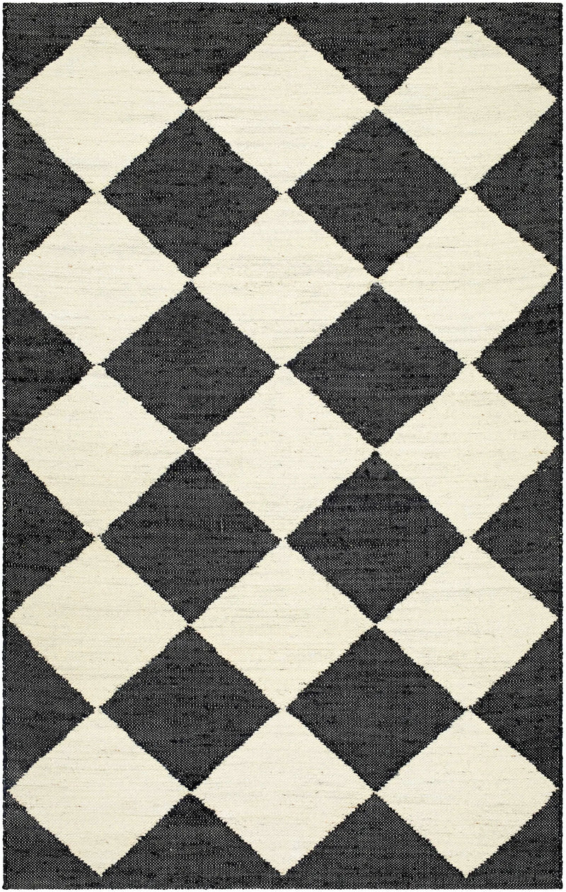 Andrin Black Area Rug by Boutique Rugs