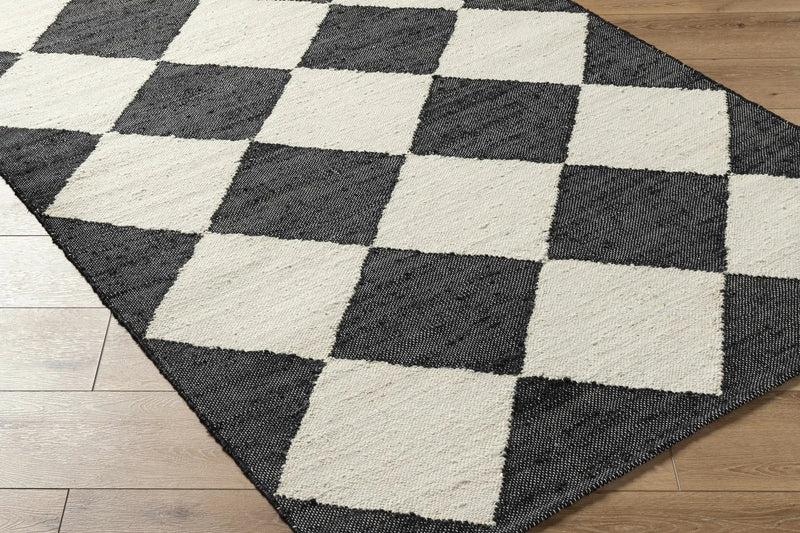 Andrin Black Area Rug by Boutique Rugs