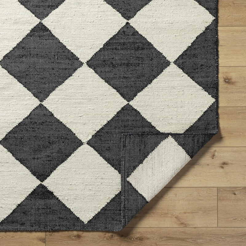 Andrin Black Area Rug by Boutique Rugs