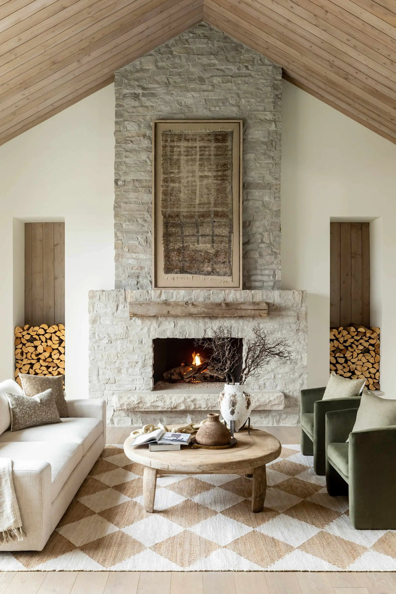 Andrin Beige Area Rug by Boutique Rugs
