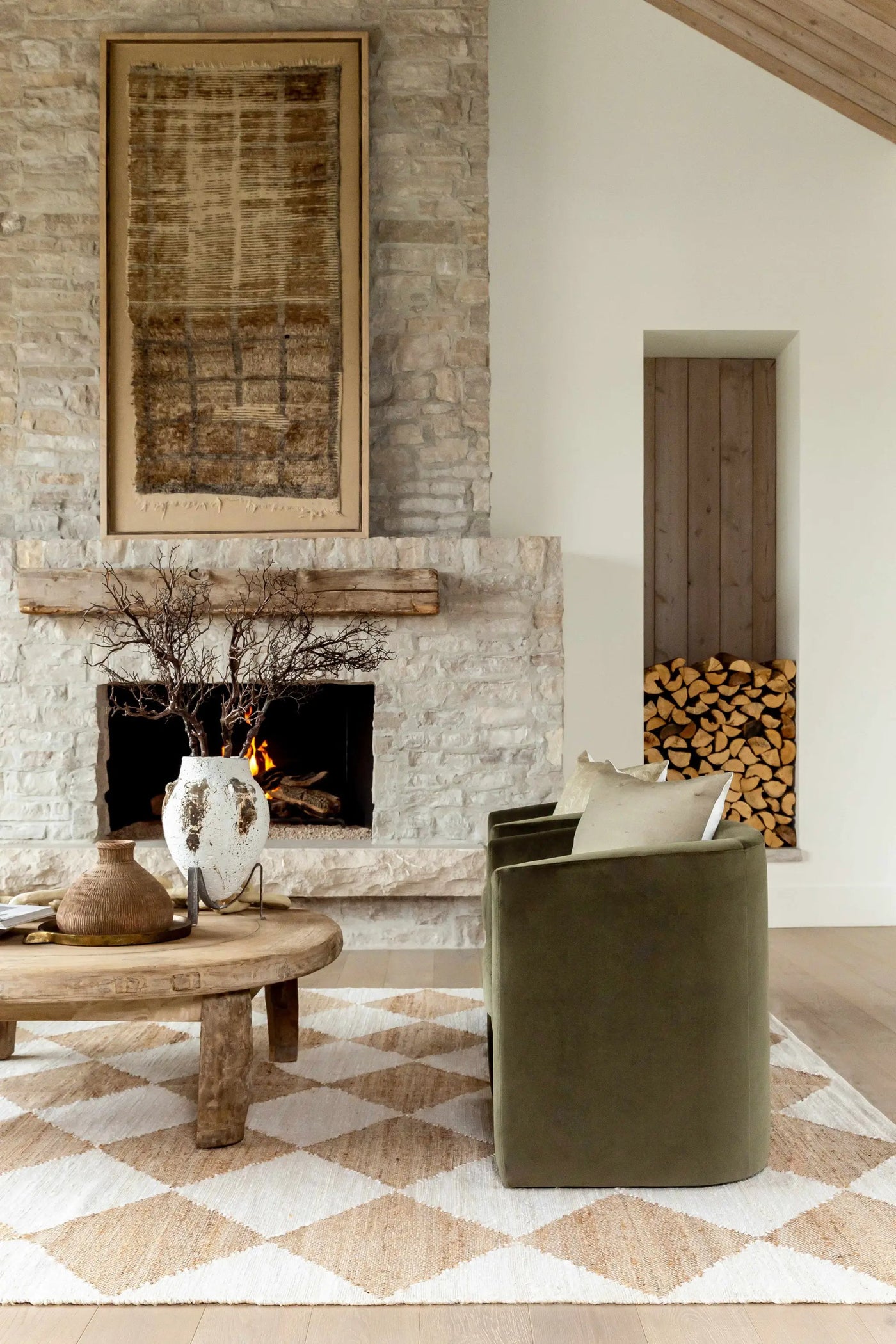 Andrin Beige Area Rug by Boutique Rugs