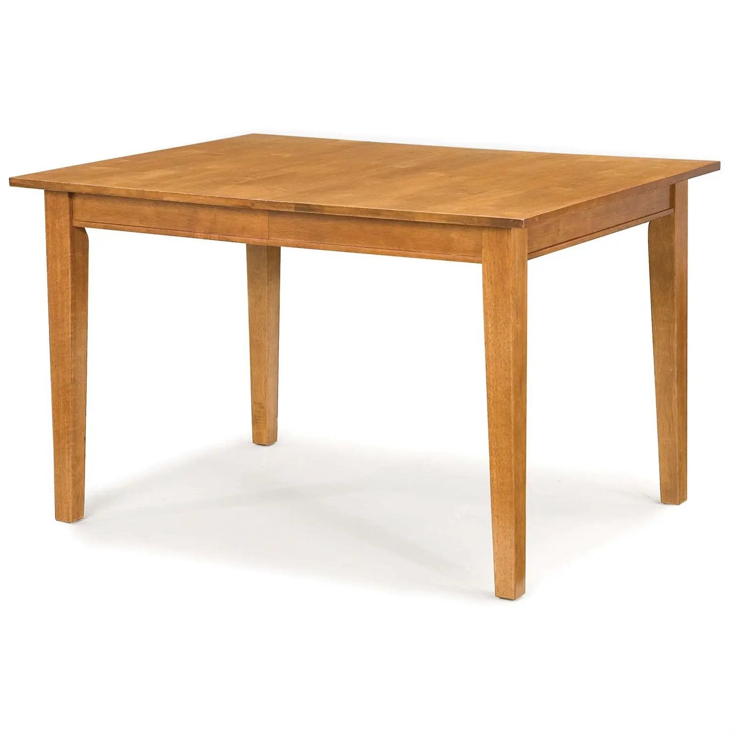 Space Saving Extendable Dining Table in Cottage Oak Finish by HomePacific