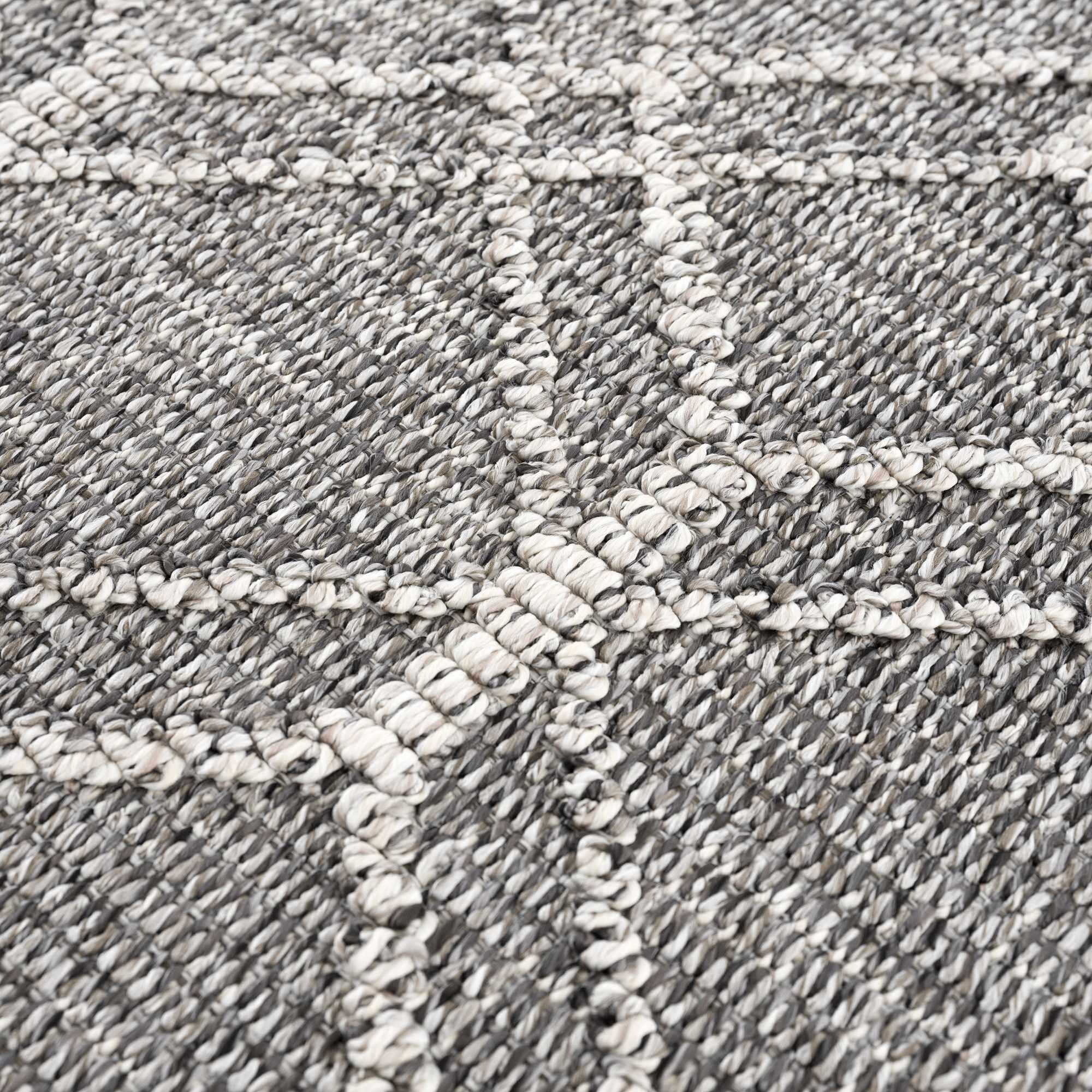 Diah Black & Bone Outdoor Area Rug - Clearance by Boutique Rugs