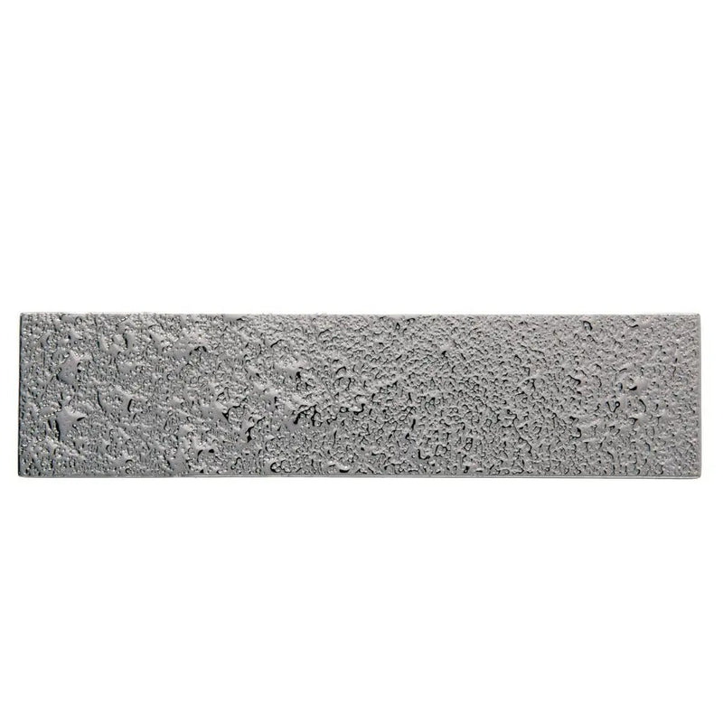 Dark Shimmer Gray 2x8 Polished Subway Glass Tile (27 pack, 3 sq ft/case) by Apollo Tile