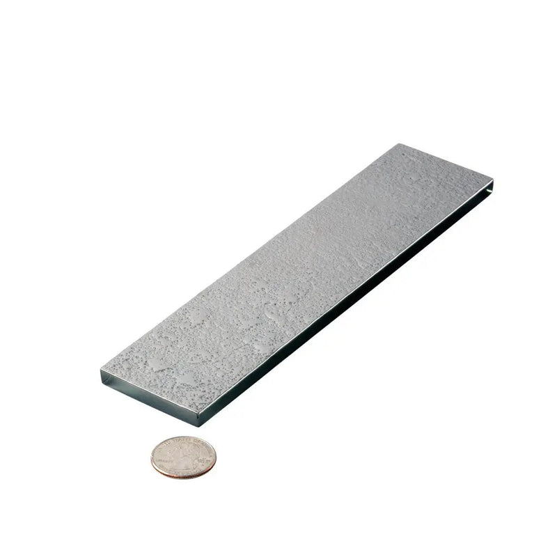 Dark Shimmer Gray 2x8 Polished Subway Glass Tile (27 pack, 3 sq ft/case) by Apollo Tile