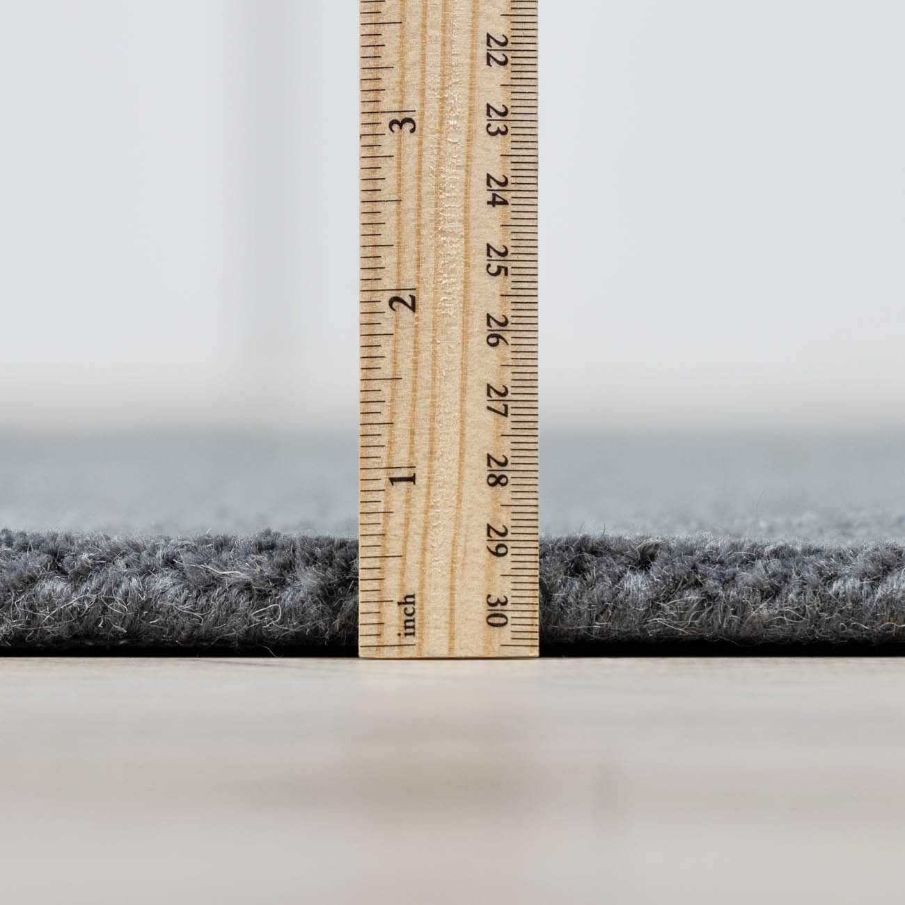 Brockton Solid Night Blue Wool Rug by Boutique Rugs