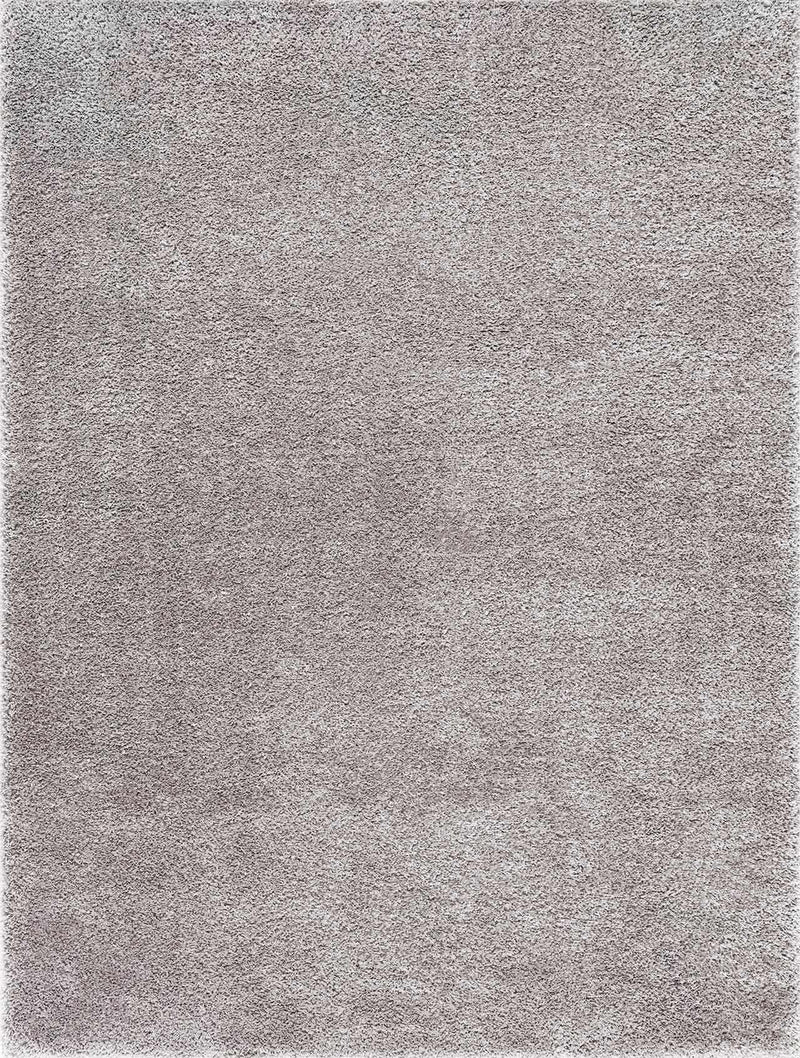 Lunaro Gray Subtle Wavy Abstract Modern Minimalist Polyester Machine Woven Area Rug - Clearance by Boutique Rugs