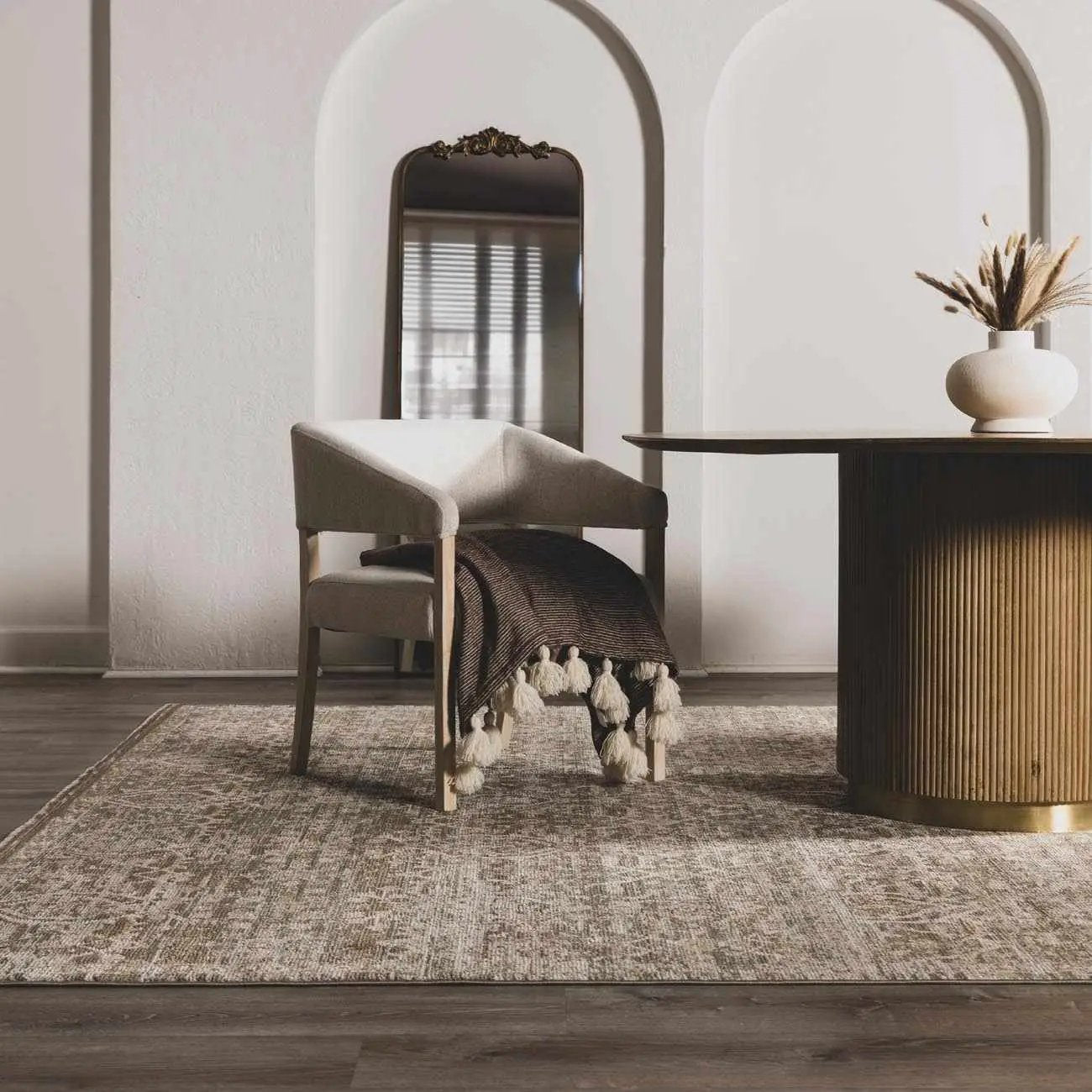 Myrtle Avenue Machine Woven Galey Alix x LIVABLISS GAMY-2305 Area Rug by Boutique Rugs
