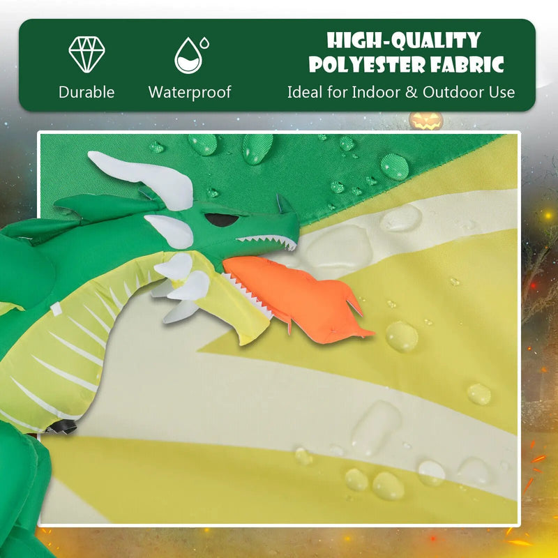 5 Feet Hanging Halloween Inflatable Dragon by DirectDeals