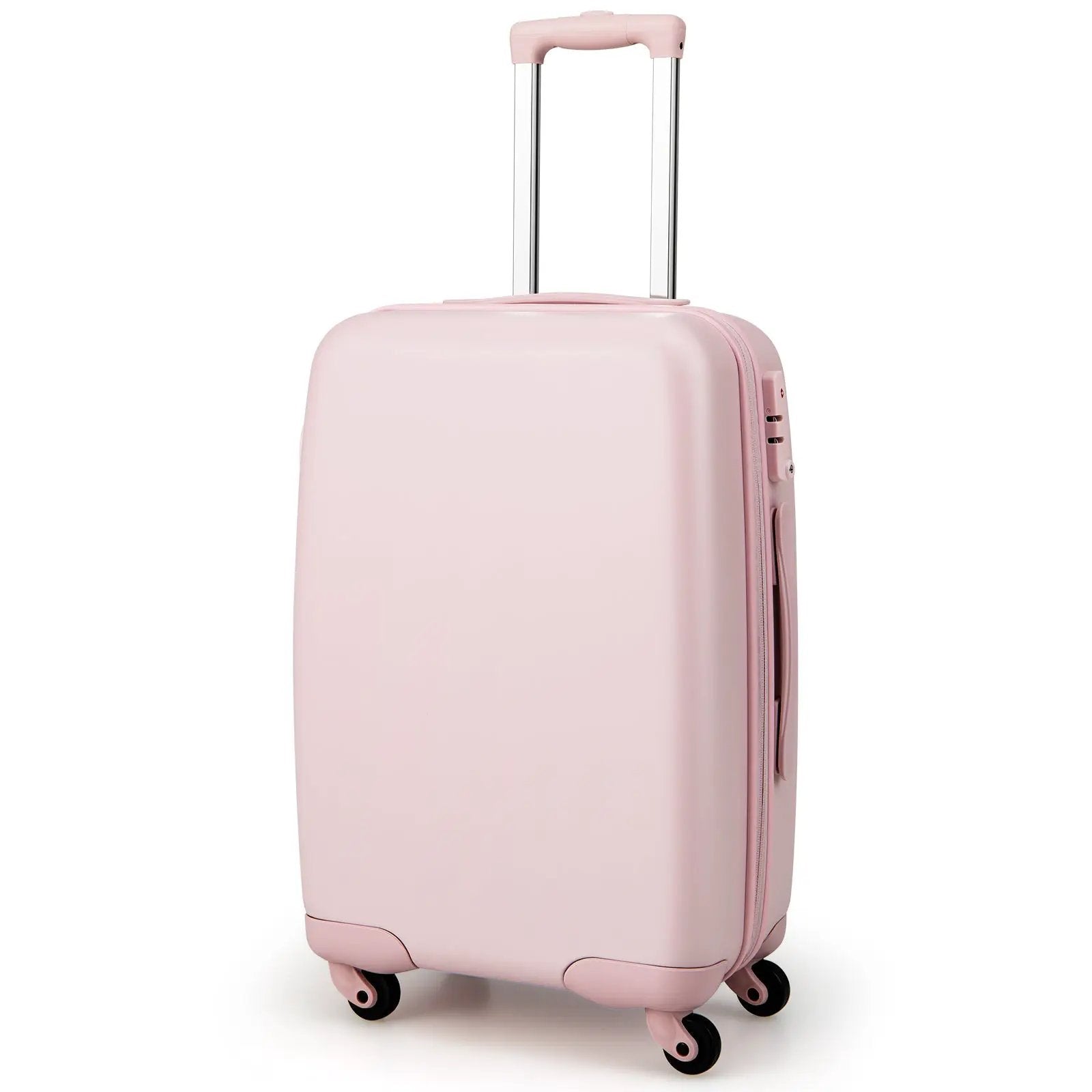 Hardside Luggage with Spinner Wheels with TSA Lock and Height Adjustable Handle by DirectDeals
