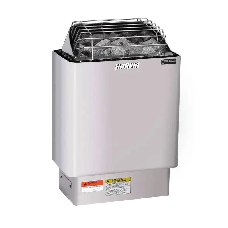 Harvia KIP45W Stainless Steel 4.5KW Sauna Heater - Finnish Sauna Builders by Finnish Sauna Builders