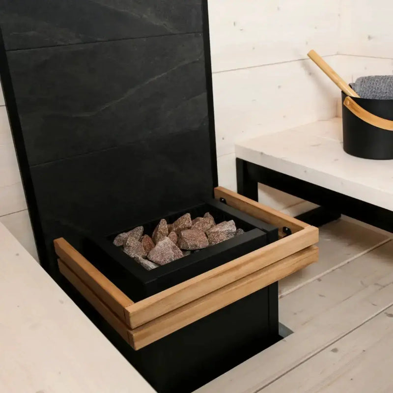 Harvia Virta 8KW Ultimate Sauna Heater with WiFi Digital Control, Sauna Stones and Heater Guard - Finnish Sauna Builders by Finnish Sauna Builders