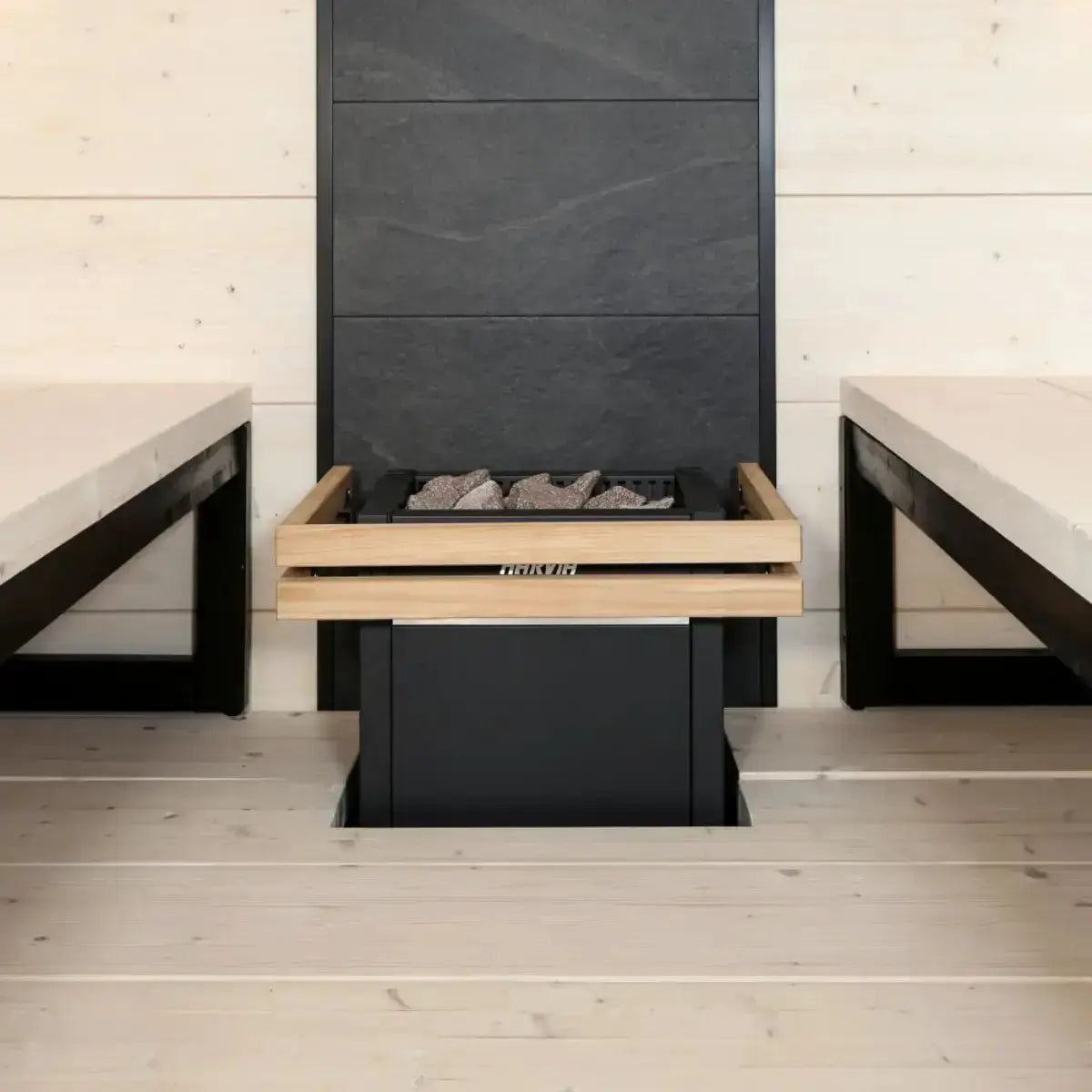 Harvia Virta 9KW Ultimate Sauna Heater with WiFi Digital Control, Sauna Stones and Heater Guard - Finnish Sauna Builders by Finnish Sauna Builders