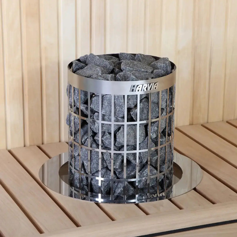 Harvia Cilindro PC90 9KW Sauna Heater with built in controls - Finnish Sauna Builders by Finnish Sauna Builders