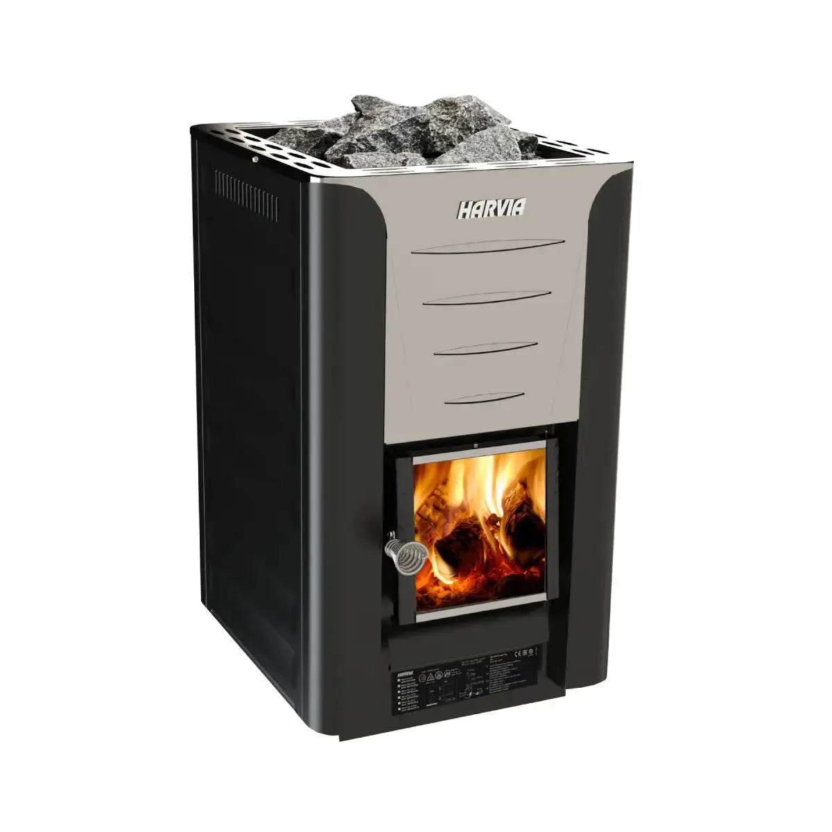 Harvia Pro 20 WKPR20M Wood Burning Sauna Stove - Finnish Sauna Builders by Finnish Sauna Builders