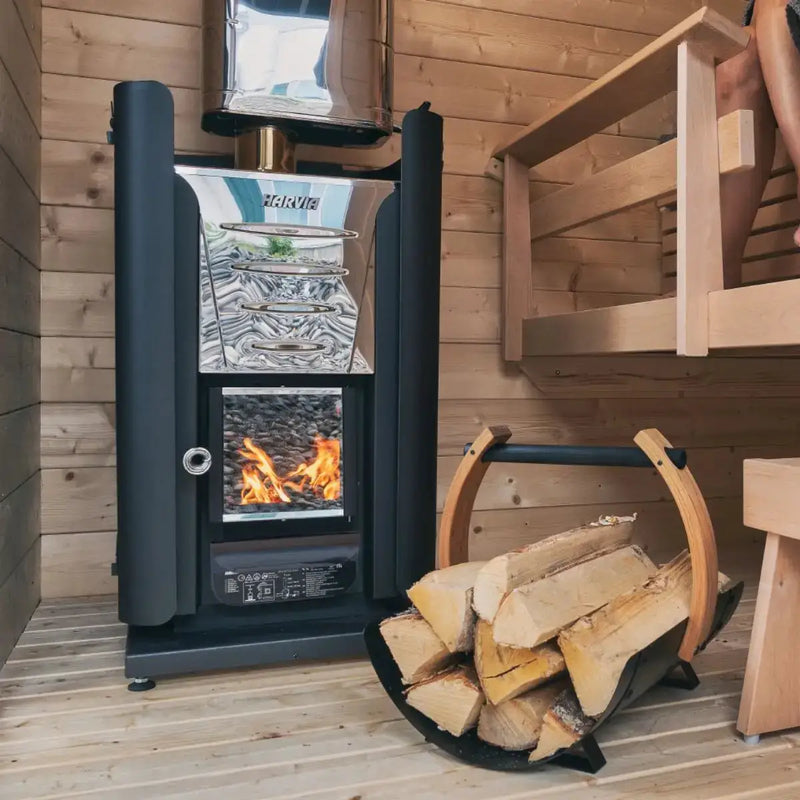 Harvia Pro 20 WKPR20M Wood Burning Sauna Stove - Finnish Sauna Builders by Finnish Sauna Builders