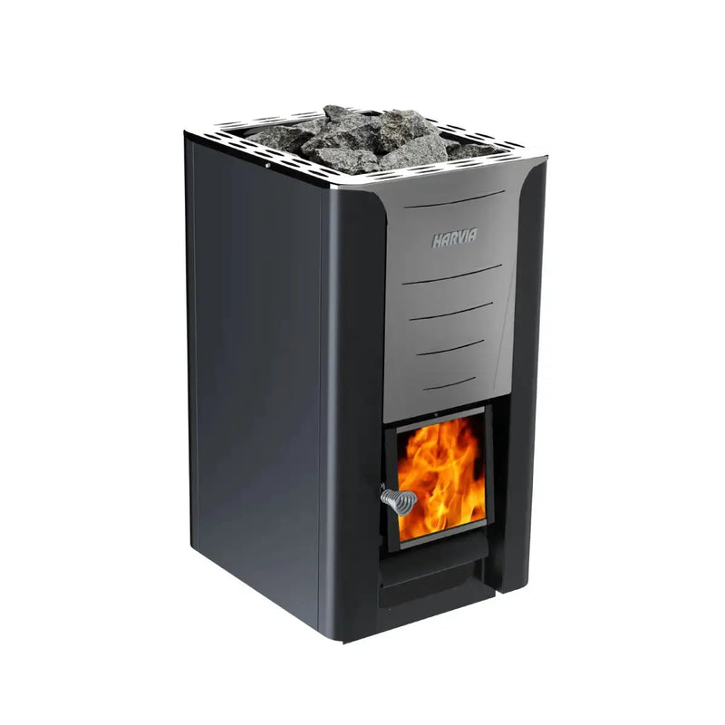 Harvia Pro 26 WKPR26M Wood Burning Sauna Stove - Finnish Sauna Builders by Finnish Sauna Builders