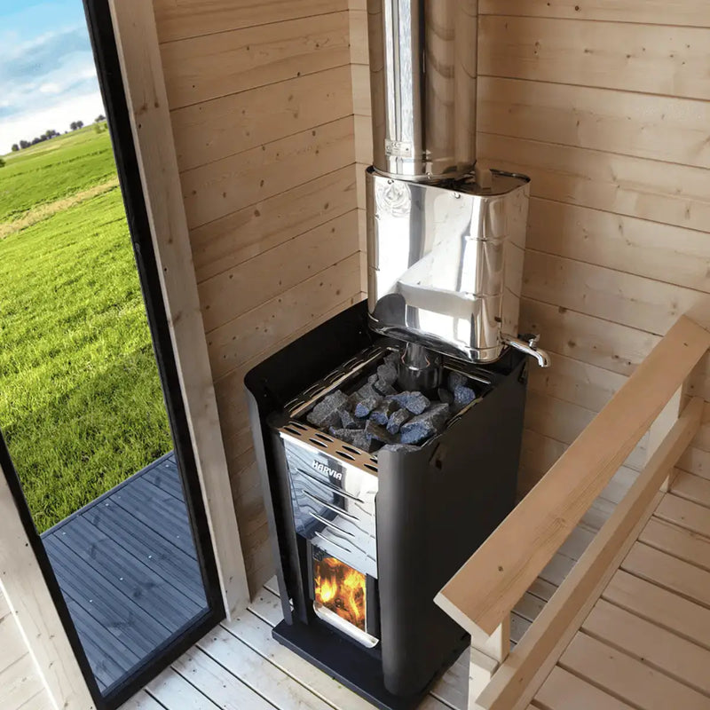 Harvia Pro 26 WKPR26M Wood Burning Sauna Stove - Finnish Sauna Builders by Finnish Sauna Builders