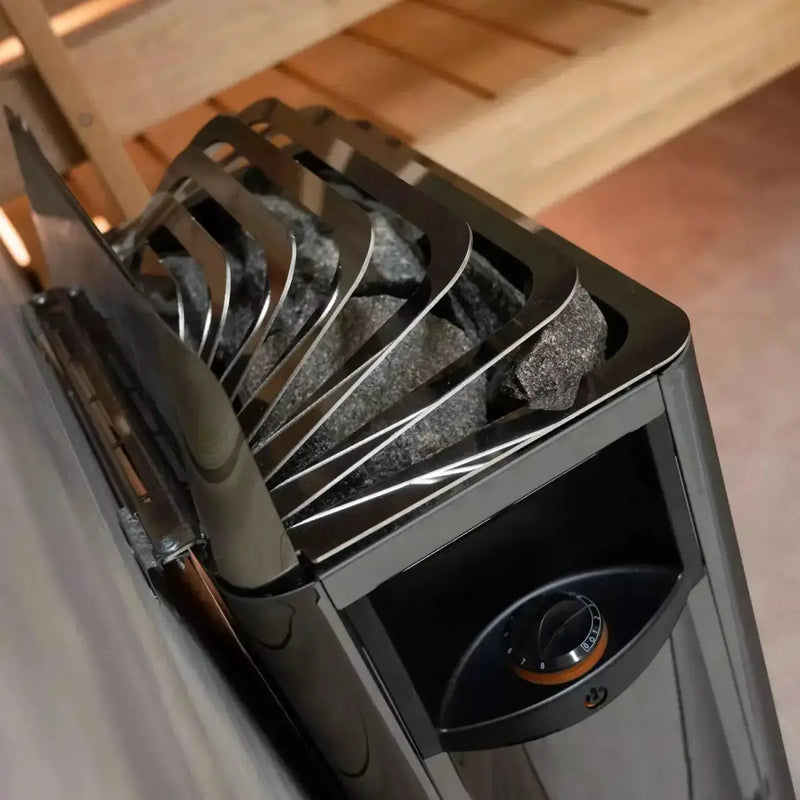 Harvia Wall Sauna Heater 6KW with Built-In Controls - Finnish Sauna Builders by Finnish Sauna Builders