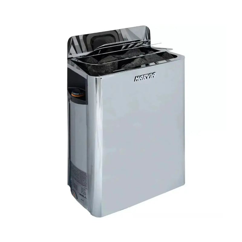 Harvia Wall Sauna Heater 8KW with Built-In Controls - Finnish Sauna Builders by Finnish Sauna Builders