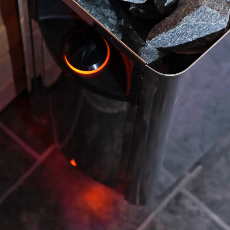 Harvia Wall Sauna Heater 8KW with Built-In Controls - Finnish Sauna Builders by Finnish Sauna Builders
