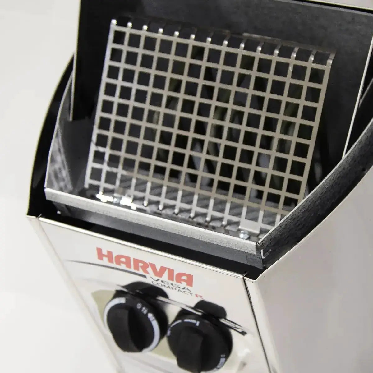 Harvia Vega Compact 3500 3.5KW Sauna Heater with Built-in Control - Finnish Sauna Builders by Finnish Sauna Builders