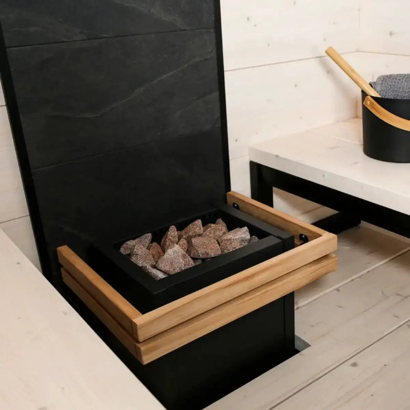 Harvia Virta Safety Railing - Finnish Sauna Builders by Finnish Sauna Builders