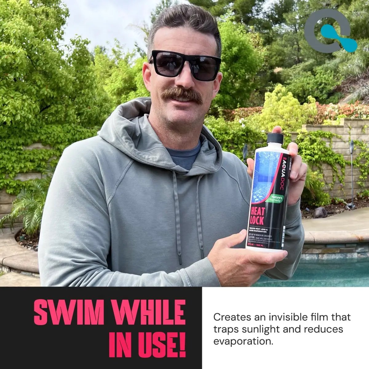 Natural Pool Heat Lock by AquaDoc