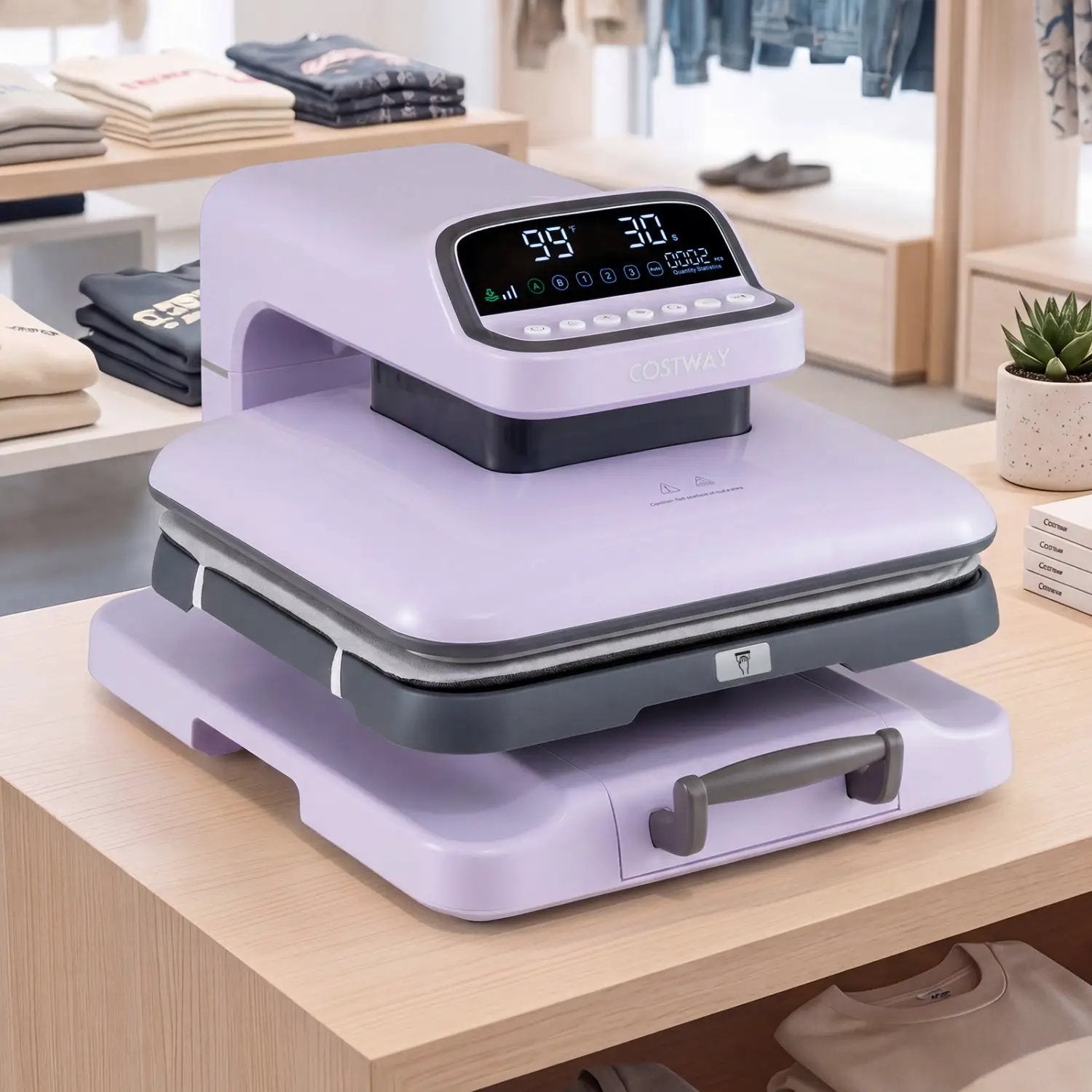 15x15 Auto Release Heat Press Machine 1500W by DirectDeals