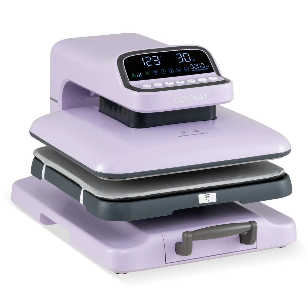 15x15 Auto Release Heat Press Machine 1500W by DirectDeals