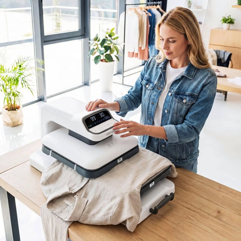 15x15 Auto Release Heat Press Machine 1500W by DirectDeals