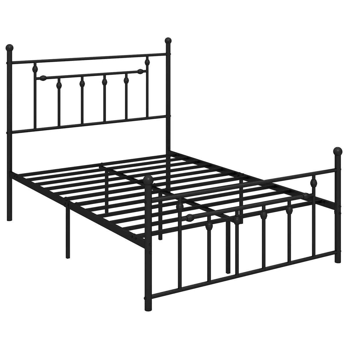 Full/Queen/Twin Size Heavy-duty Metal Bed Frame with Headboard by DirectDeals