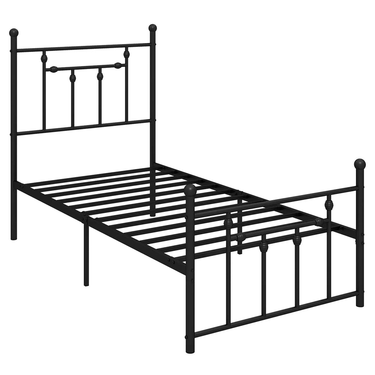 Full/Queen/Twin Size Heavy-duty Metal Bed Frame with Headboard by DirectDeals