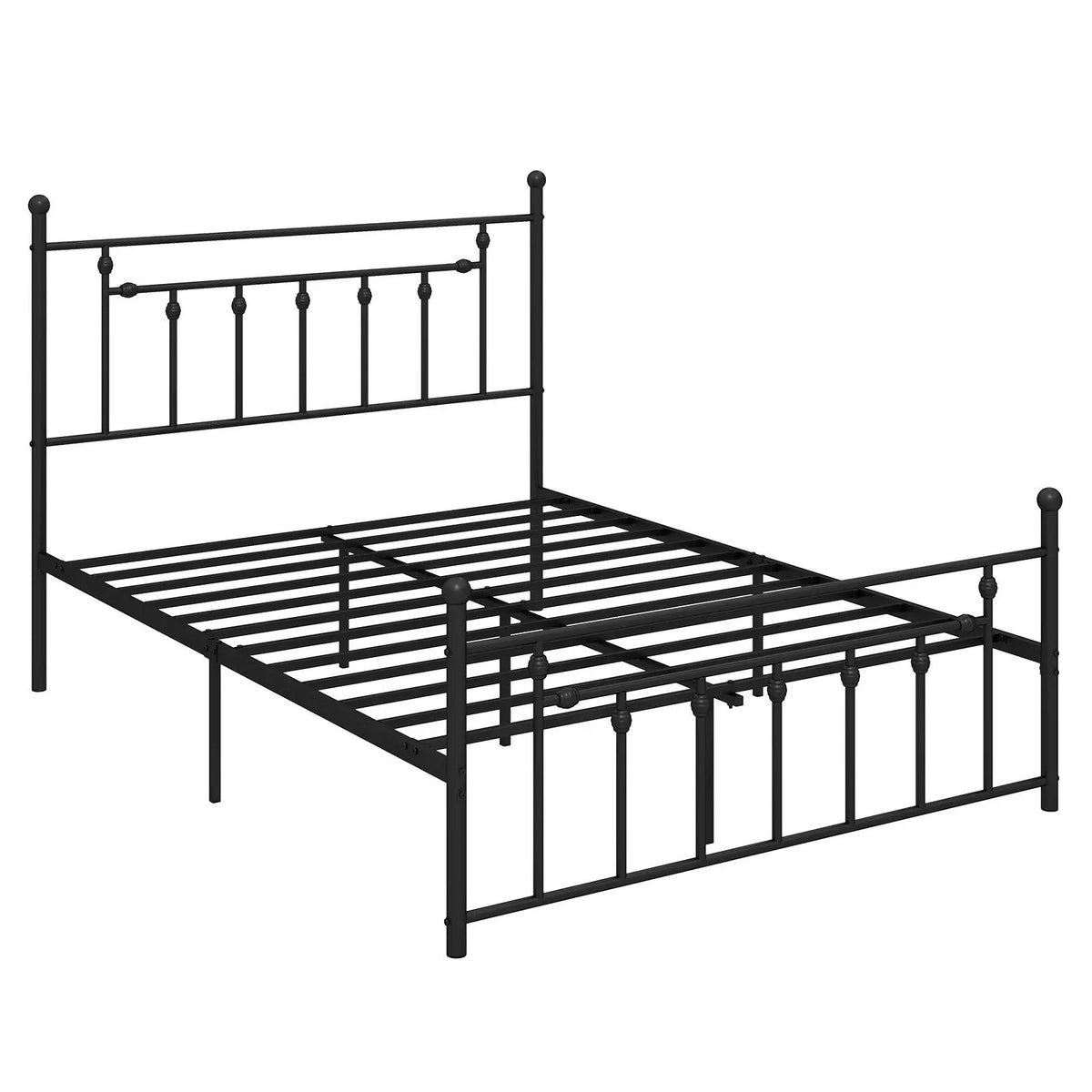 Full/Queen/Twin Size Heavy-duty Metal Bed Frame with Headboard by DirectDeals