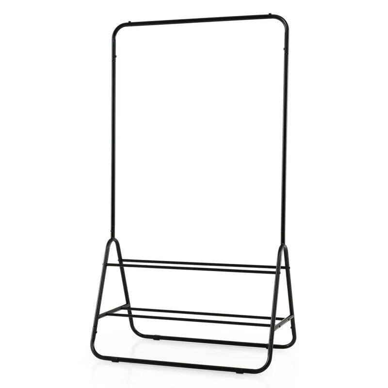 Heavy Duty Clothes Rack with Hanging Rod and Storage Shelves by DirectDeals