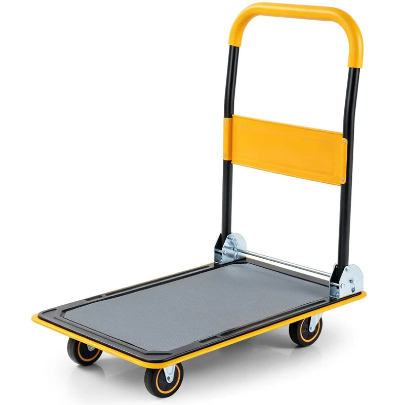 Foldable Push Cart Dolly with 560 lbs Capacity by DirectDeals