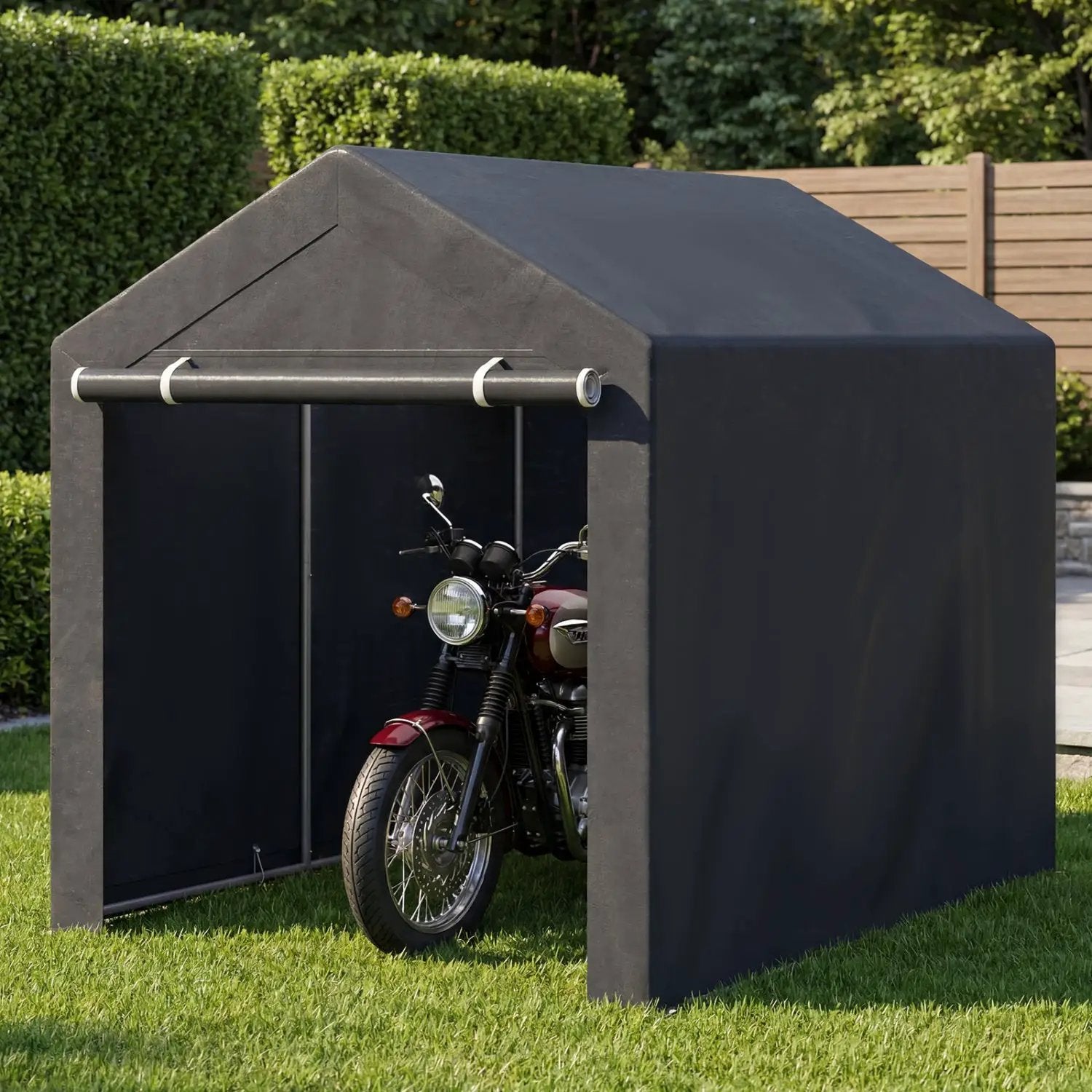 Portable Storage Shed with Roll-Up Zipper Door by DirectDeals