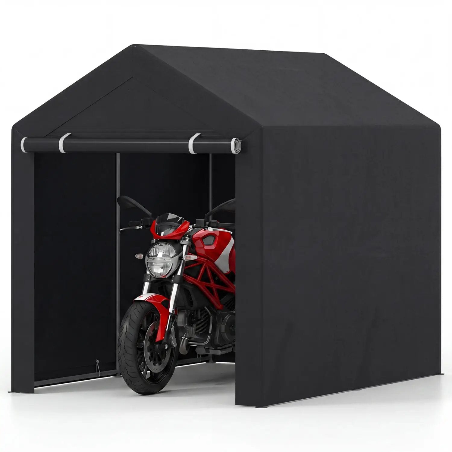 Portable Storage Shed with Roll-Up Zipper Door by DirectDeals