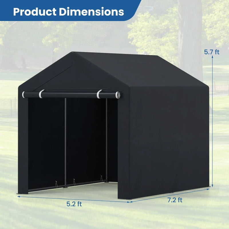 Portable Storage Shed with Roll-Up Zipper Door by DirectDeals