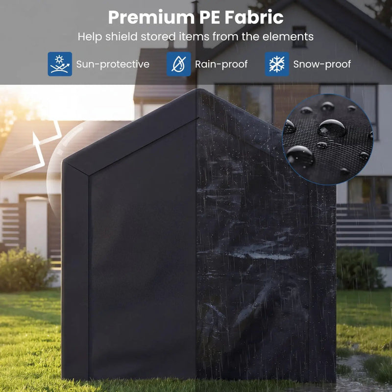 Portable Storage Shed with Roll-Up Zipper Door by DirectDeals