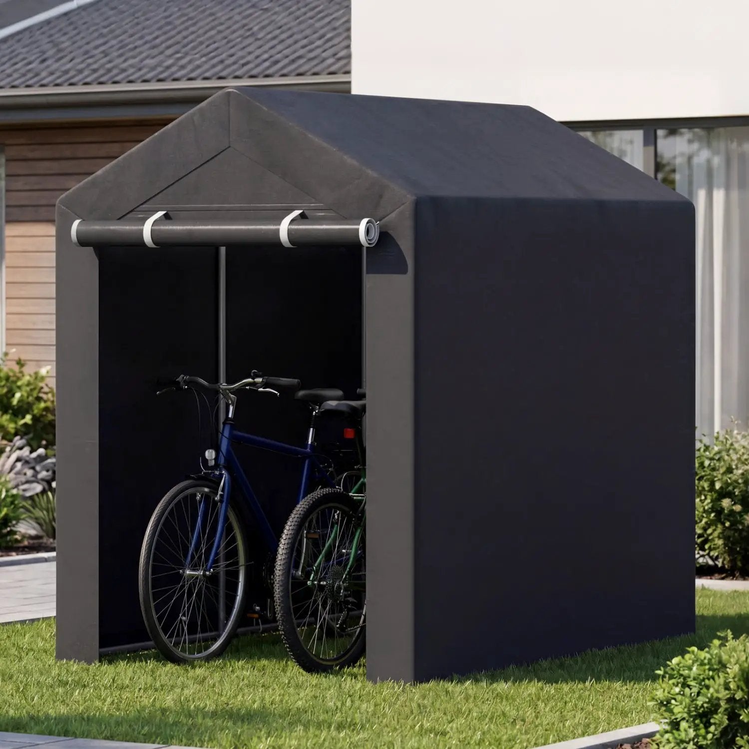 Portable Storage Shed with Roll-Up Zipper Door by DirectDeals