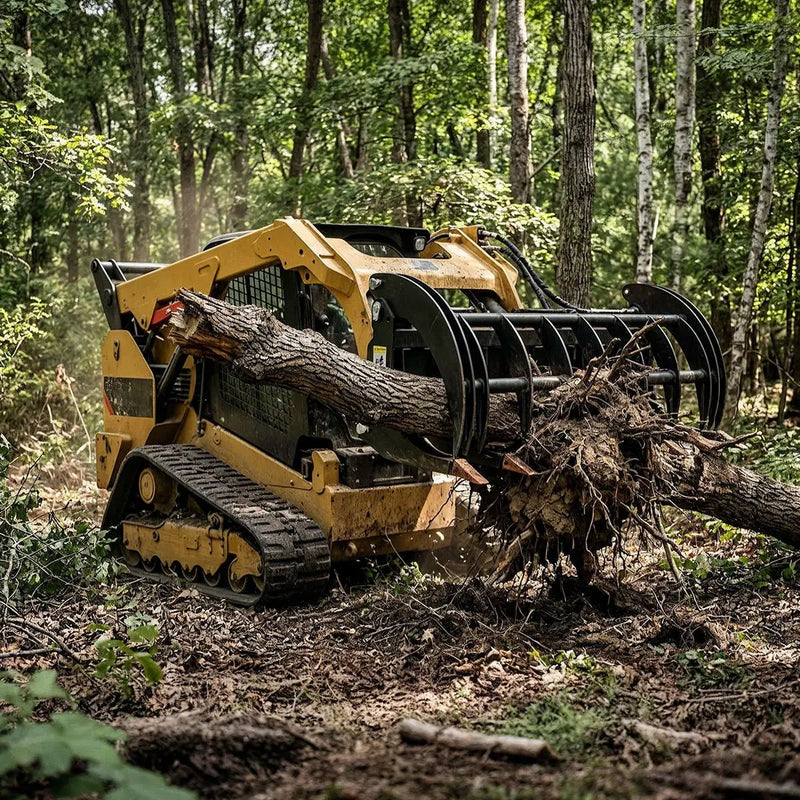 Greatbear 78" Heavy Root Grapple Rake by Chery Industrial